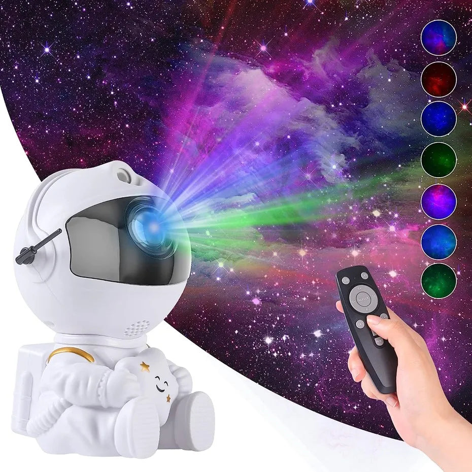2025 Projector Light Starry Sky Aurora Astronaut Space Projector Nebula Nebula Ceiling Bedroom Home Decor Children's Gift