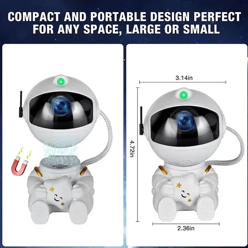 2025 Projector Light Starry Sky Aurora Astronaut Space Projector Nebula Nebula Ceiling Bedroom Home Decor Children's Gift