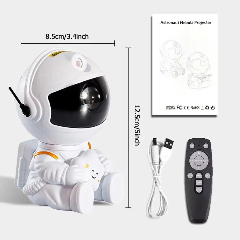 2025 Projector Light Starry Sky Aurora Astronaut Space Projector Nebula Nebula Ceiling Bedroom Home Decor Children's Gift