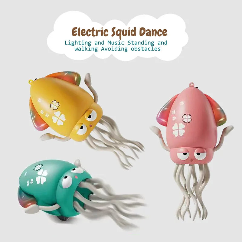 Auto-Dancing Octopus Robot Toy - Smart Obstacle Avoidance, Stress Relief & Educational Gift for Children Blind box toys