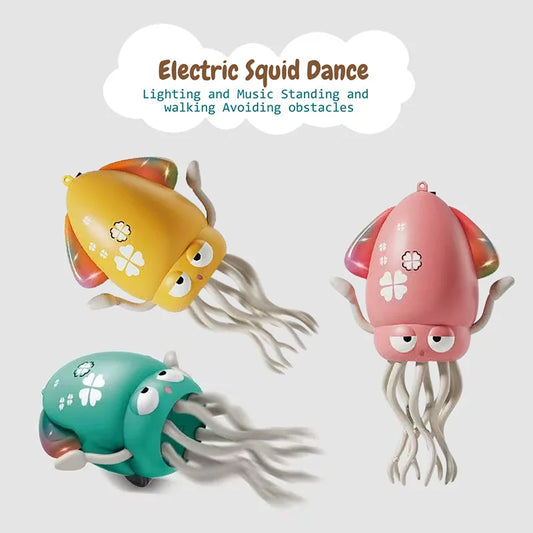 Auto-Dancing Octopus Robot Toy - Smart Obstacle Avoidance, Stress Relief & Educational Gift for Children Blind box toys