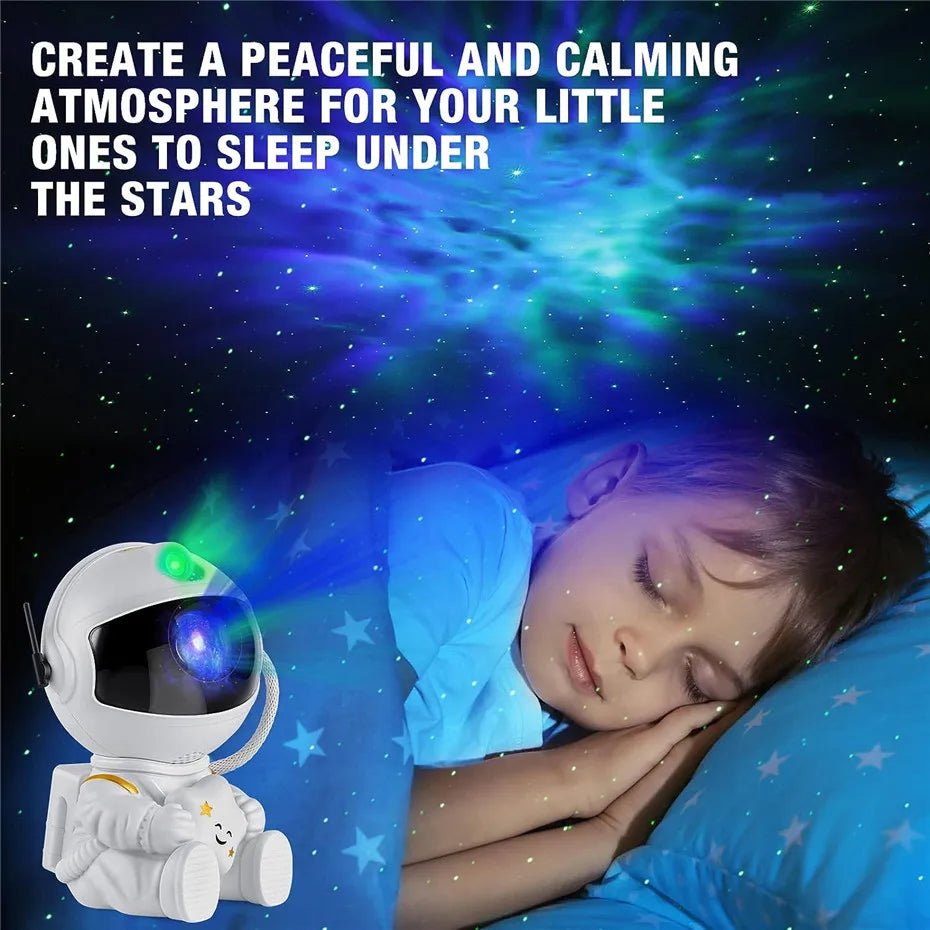 2025 Projector Light Starry Sky Aurora Astronaut Space Projector Nebula Nebula Ceiling Bedroom Home Decor Children's Gift
