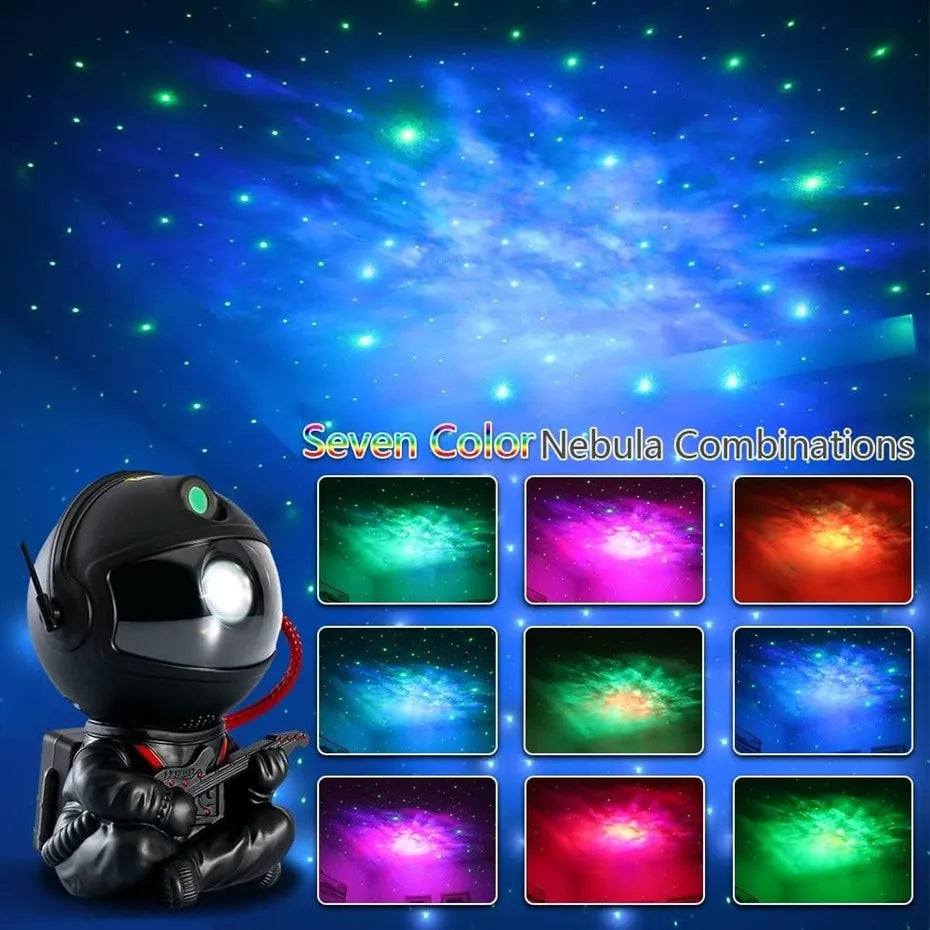 2025 Projector Light Starry Sky Aurora Astronaut Space Projector Nebula Nebula Ceiling Bedroom Home Decor Children's Gift