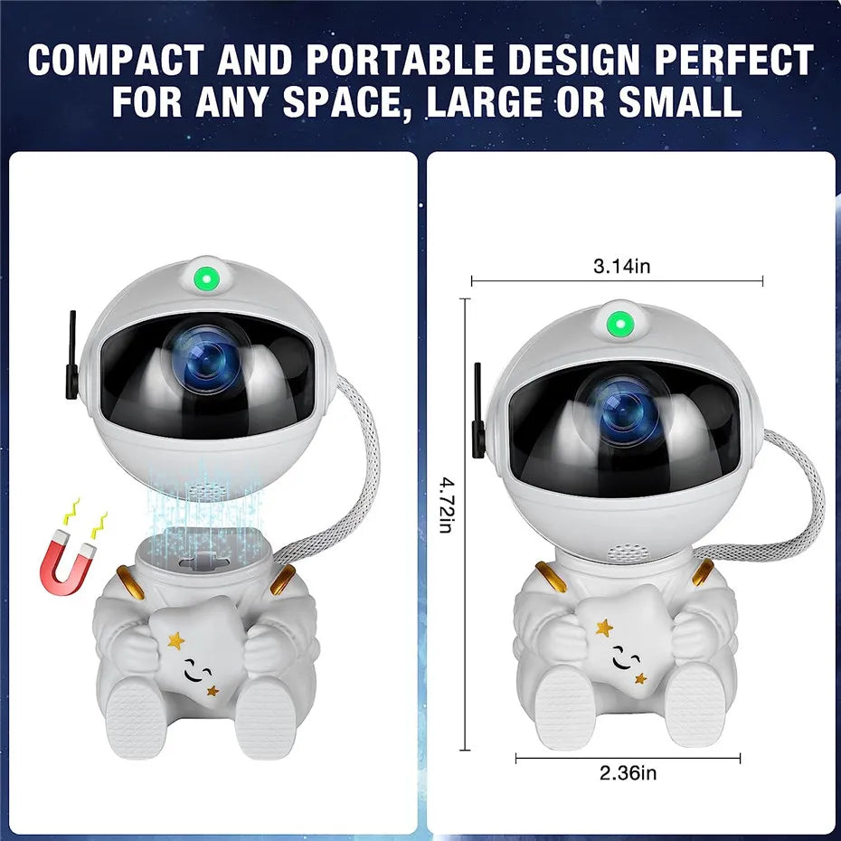 2025 Projector Light Starry Sky Aurora Astronaut Space Projector Nebula Nebula Ceiling Bedroom Home Decor Children's Gift
