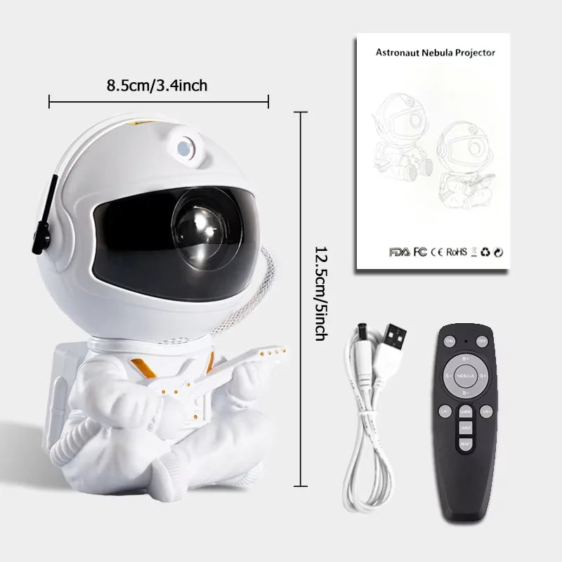 2025 Projector Light Starry Sky Aurora Astronaut Space Projector Nebula Nebula Ceiling Bedroom Home Decor Children's Gift